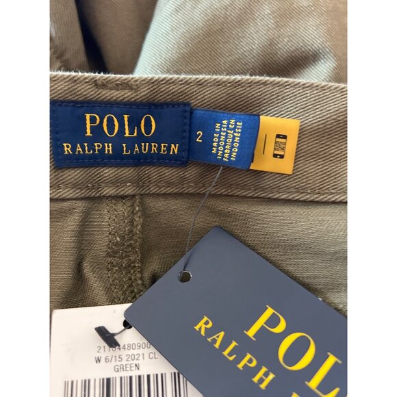 Wide-Leg Olive Green High-Rise Cotton Blend Jeans For Women Casual Relaxed Fit - Picture 9 of 16